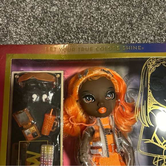 Rainbow High Michelle St. Charles Series 5 Stunning Orange Fashion Doll See Pics - Picture 3 of 8